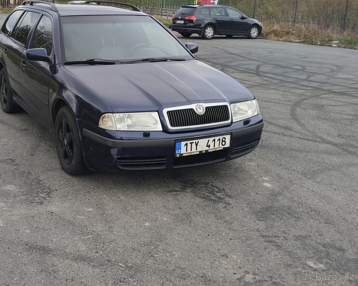Octavia 81kw kůže 1.9 tdi, kožené sedačky
