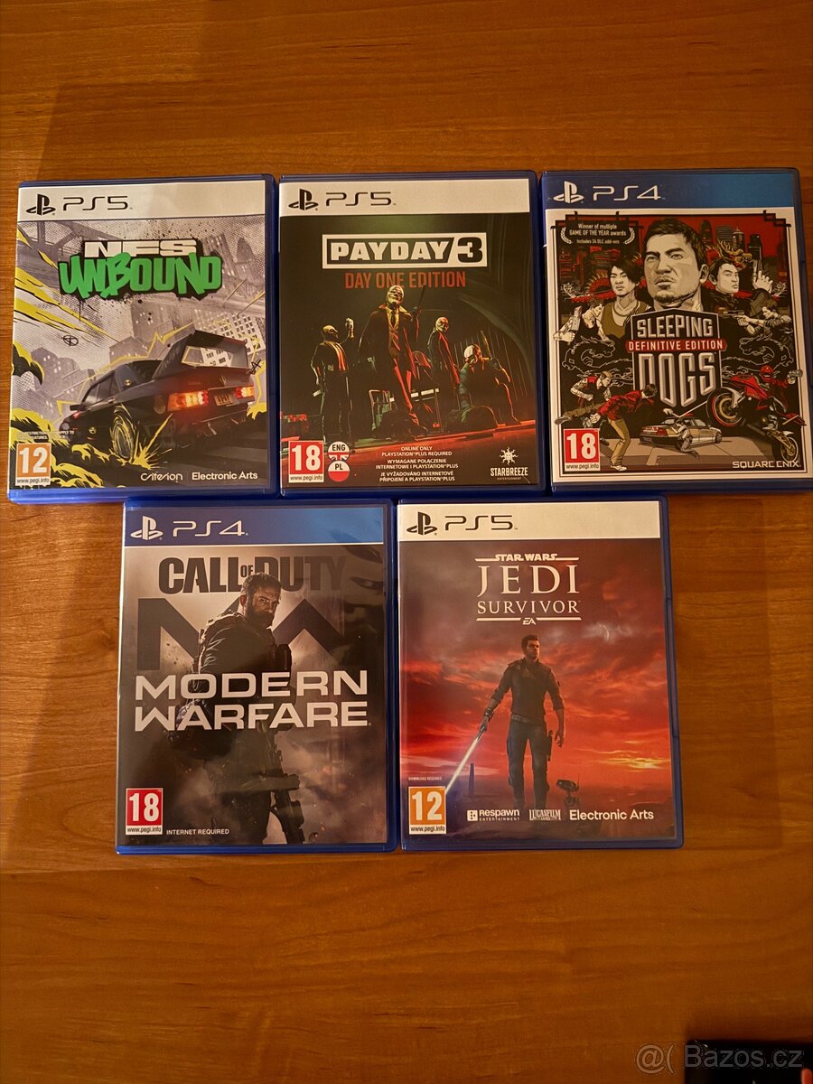 PS4 a PS5 hry