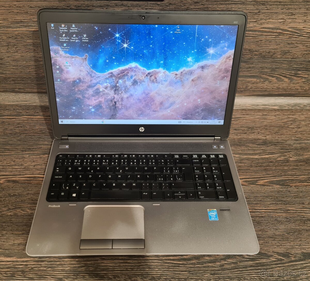 HP ProBook 650 G1 - i5 4gb ssd win10