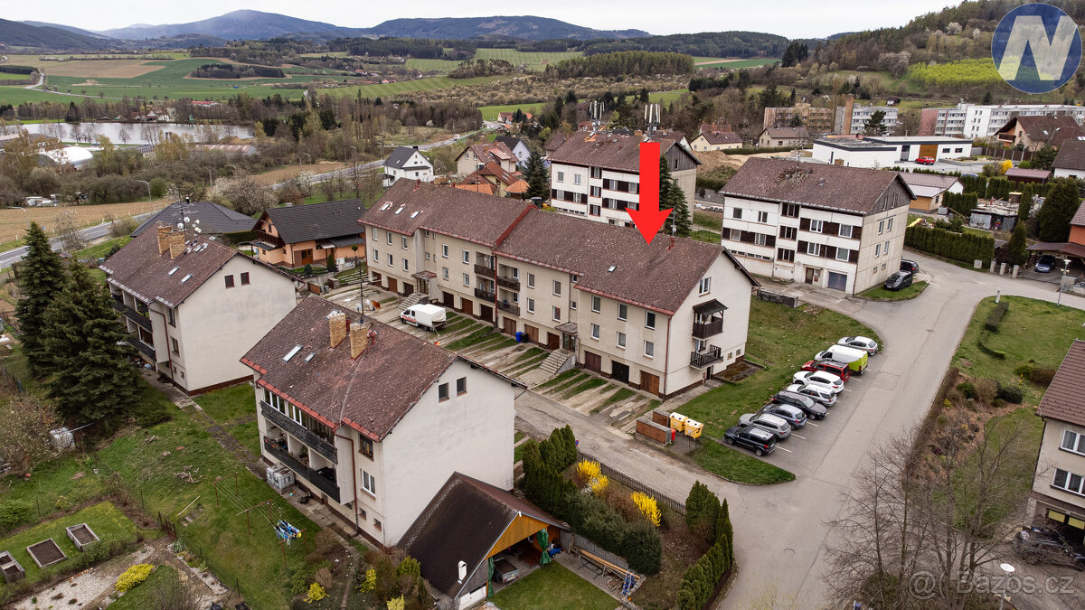Pronájem bytu 4+1+balkón, Vlachovo Březí