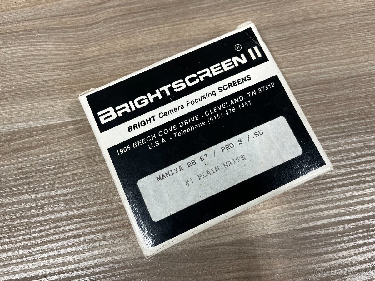 Matnice Mamiya RB67 / PRO S / SD