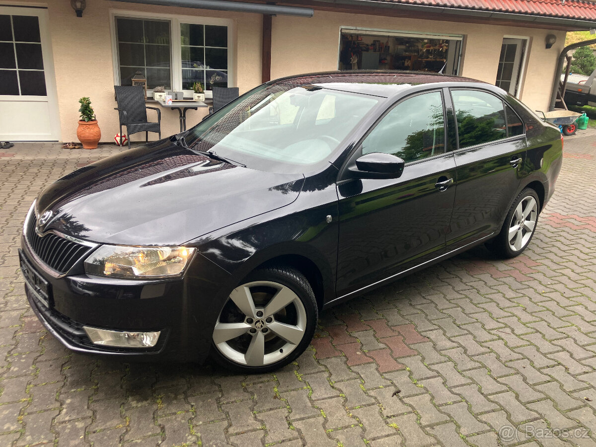 Škoda Rapid 1.2 TSI 77kW 2.MAJ. PARK.SEN. VYHŘ.SED, NOVÁ STK
