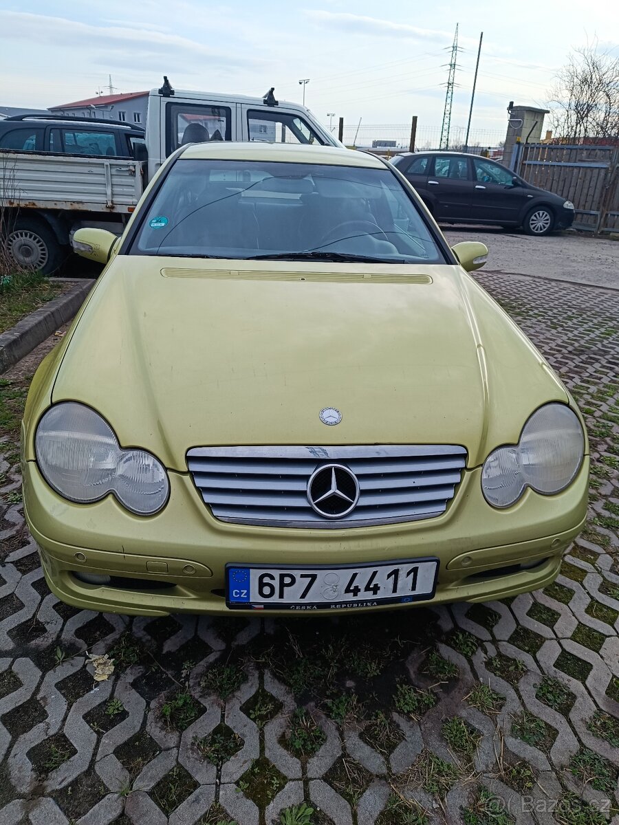Mercedes C 203 kompresor, automat, LPG