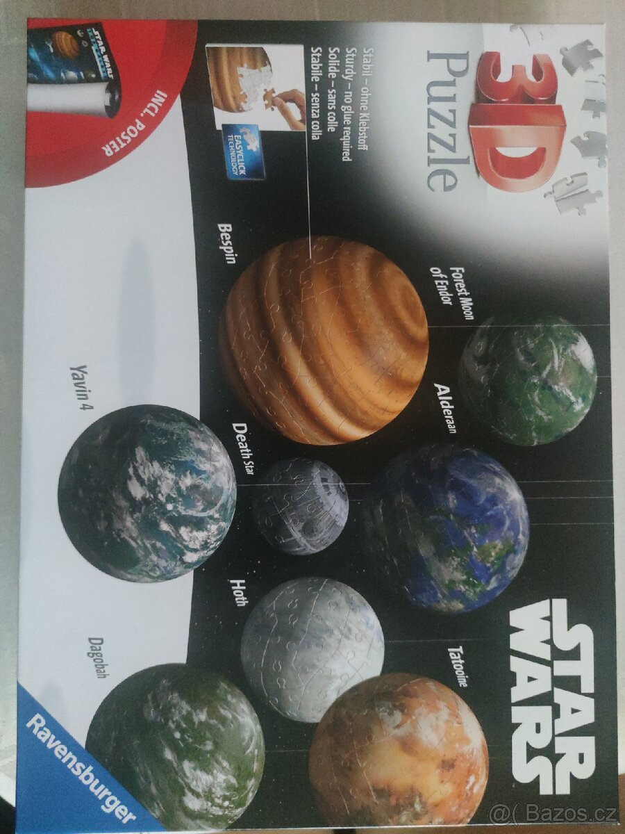 3D puzzle Star wars galaxy