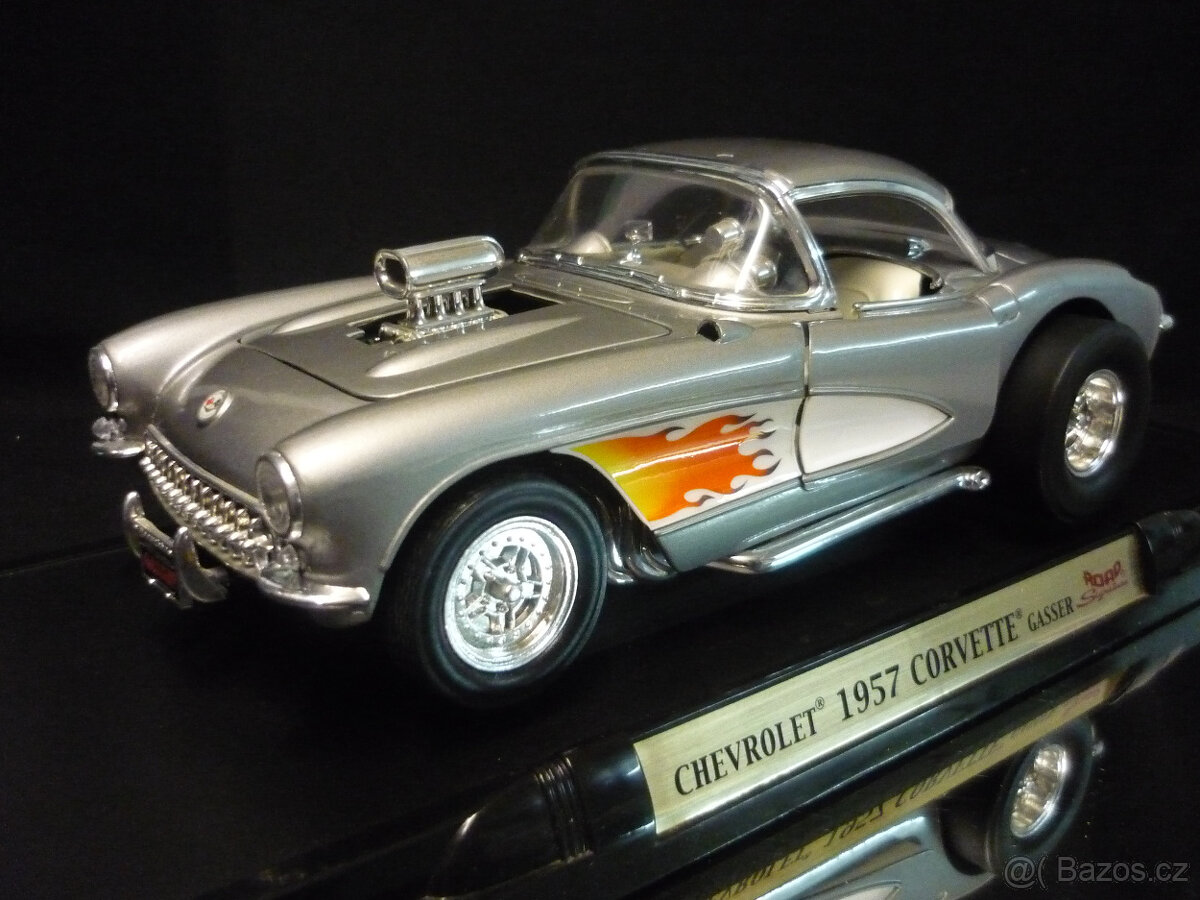 Chevrolet Corvette 1957 Gasser Road Signature 1/18