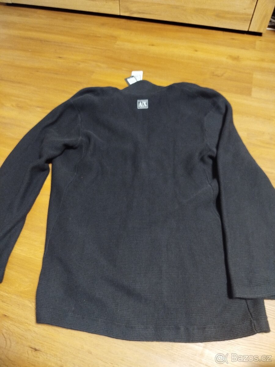 Pánský svetr Armani černý XXL
