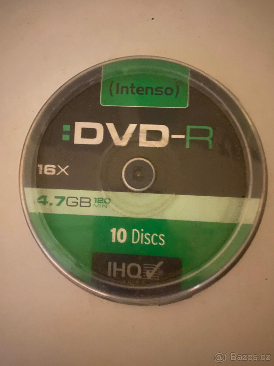 DVD-R INTENSO 4,7GB 16x 10ks spindle box