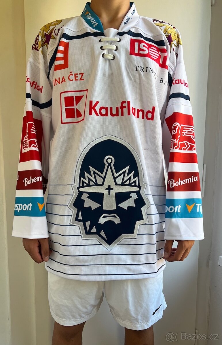 Dres Jaromír Jágr 68 Rytíři Kladno (podepsaný)