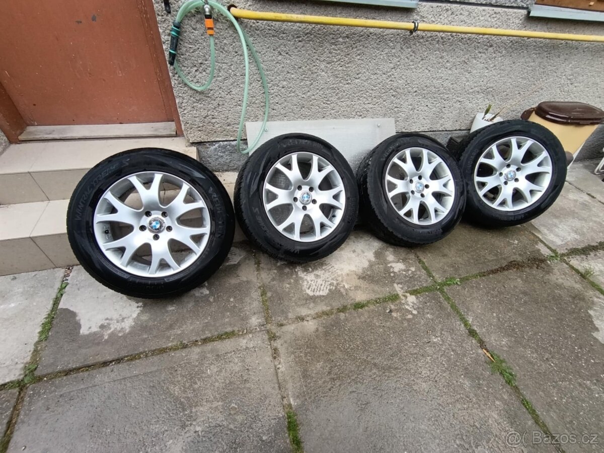 Prodám výměnim BMW  Alu Kola 5x120 x18 ET 46 +Zimní pneu