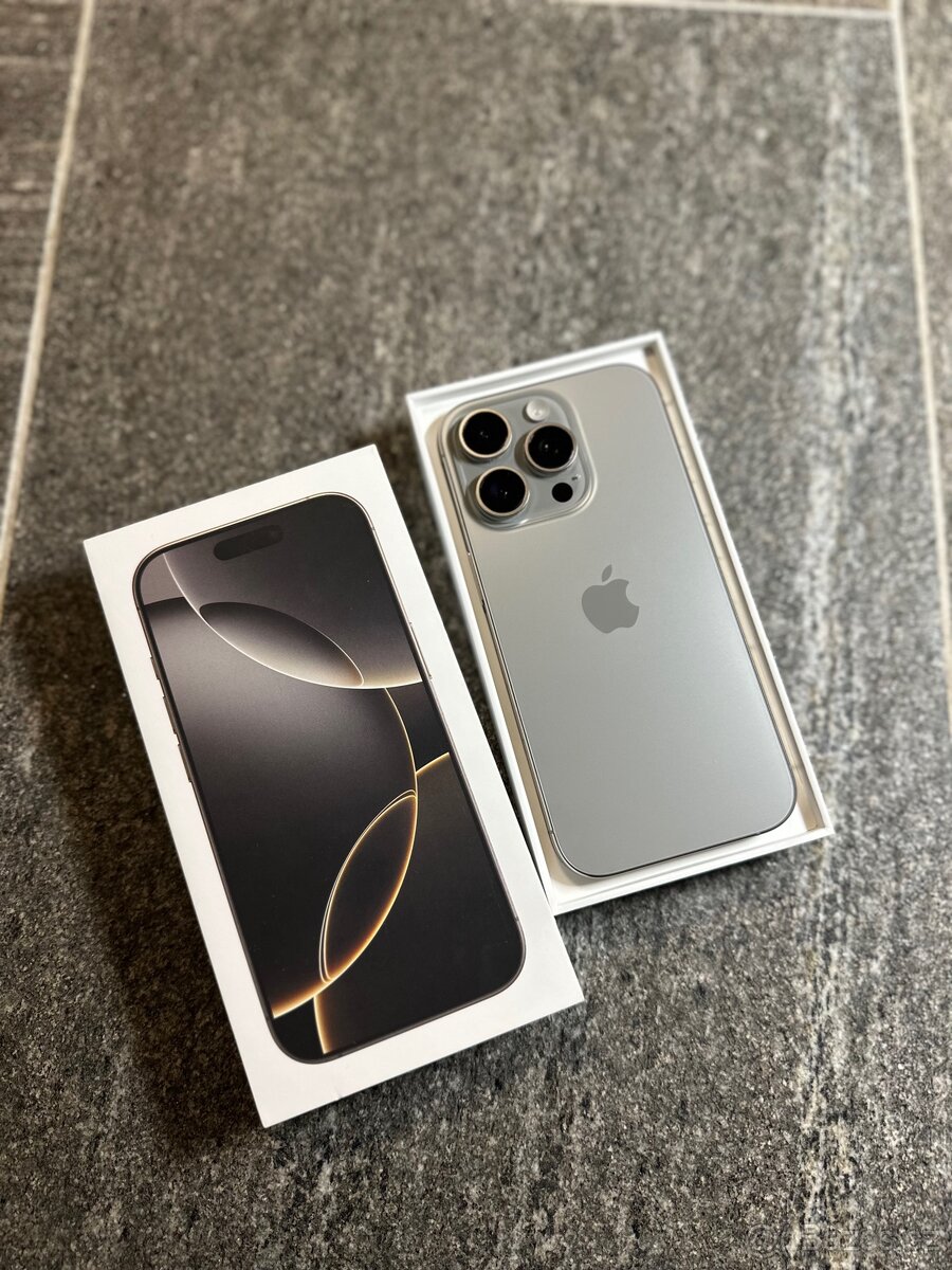 iPhone 16 PRO 128GB - v Záruce do 10/2026
