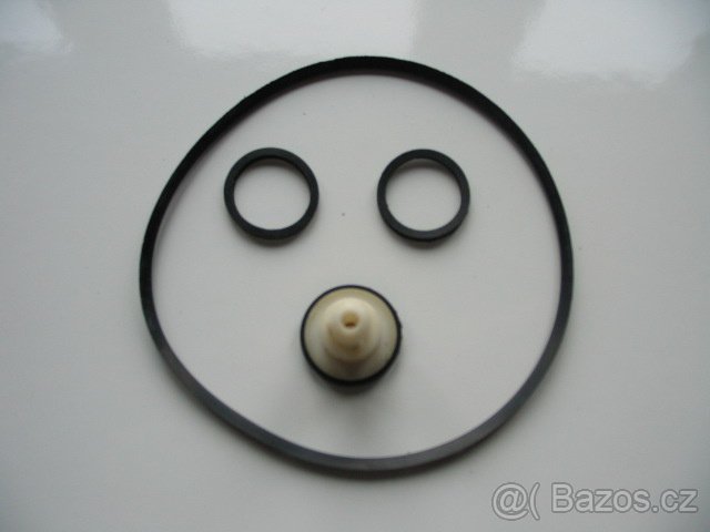 Tesla K10 řemínek a obložení unašečů