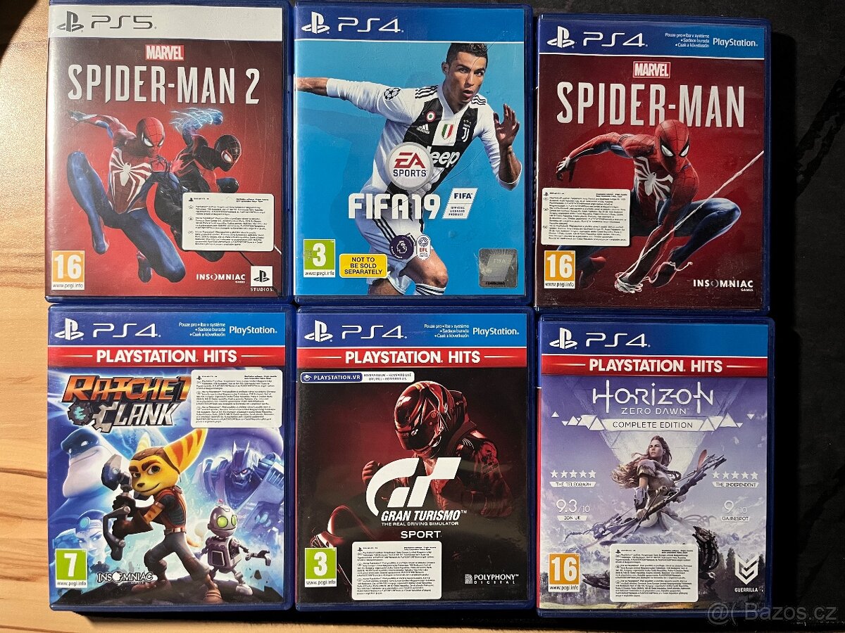 Hry na PS5 a PS4