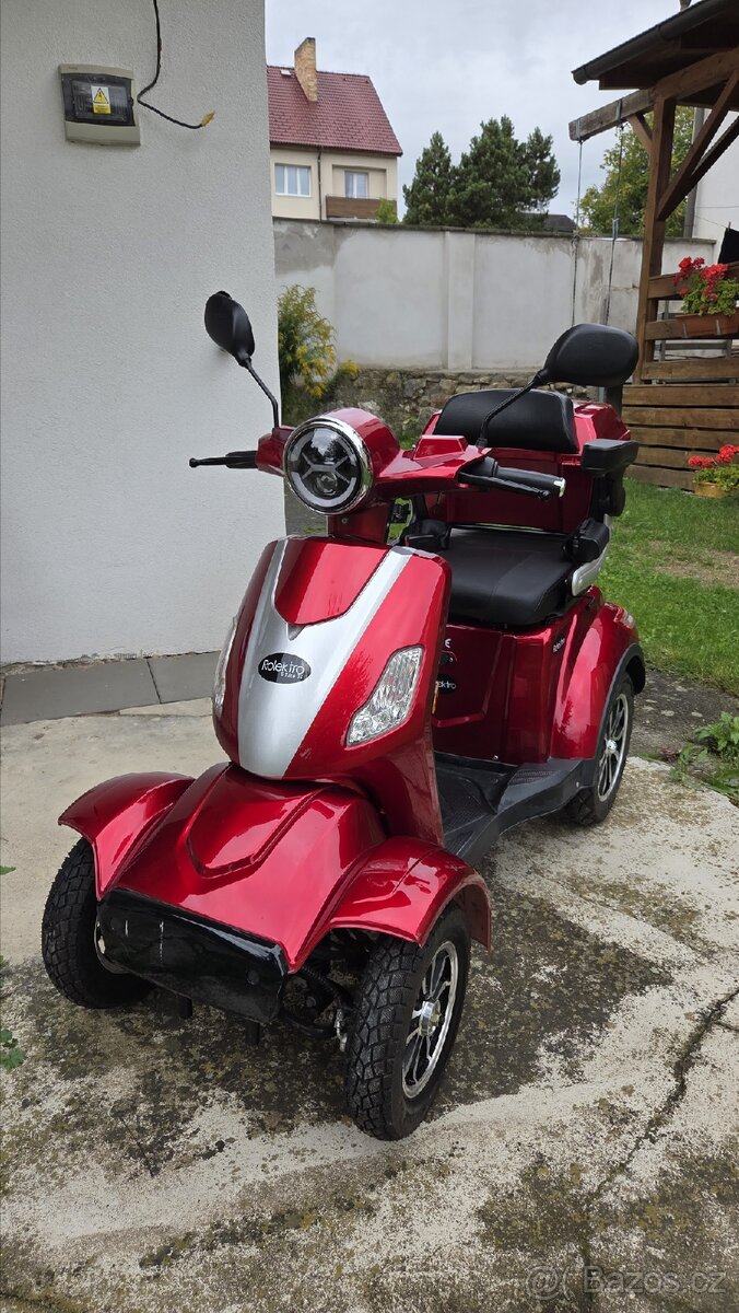 Elektricky vozik Rolektro pro seniory (stejne jako Selvo)