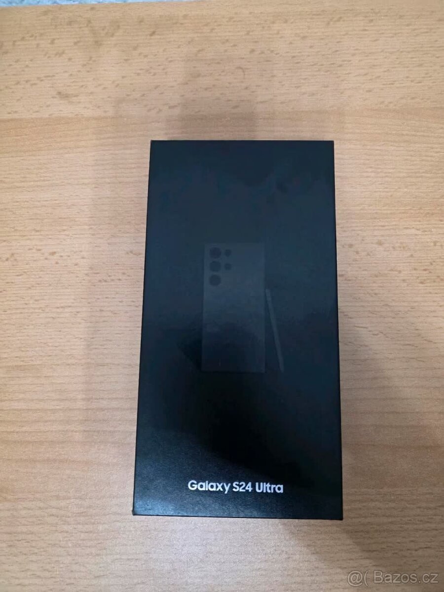 Samsung Galaxy S24 Ultra, Titanium Black, 12/256 GB, nový