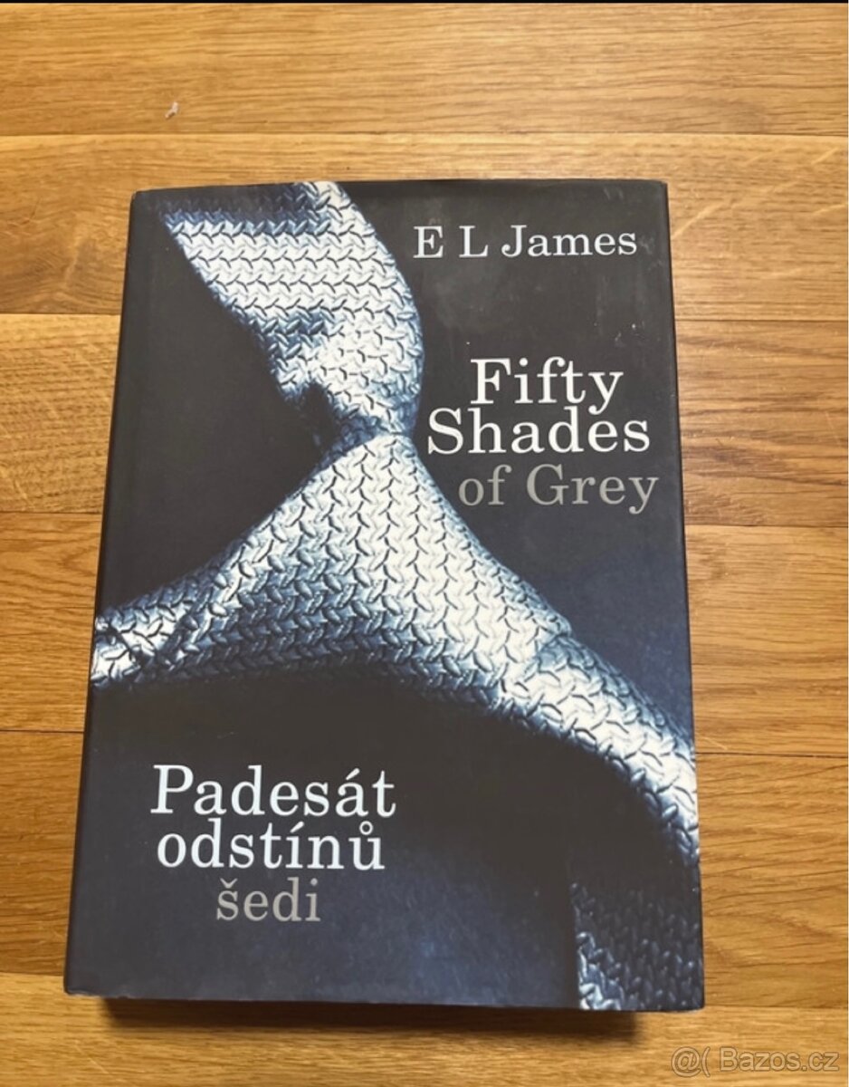 Kniha padesát odstínu šedei