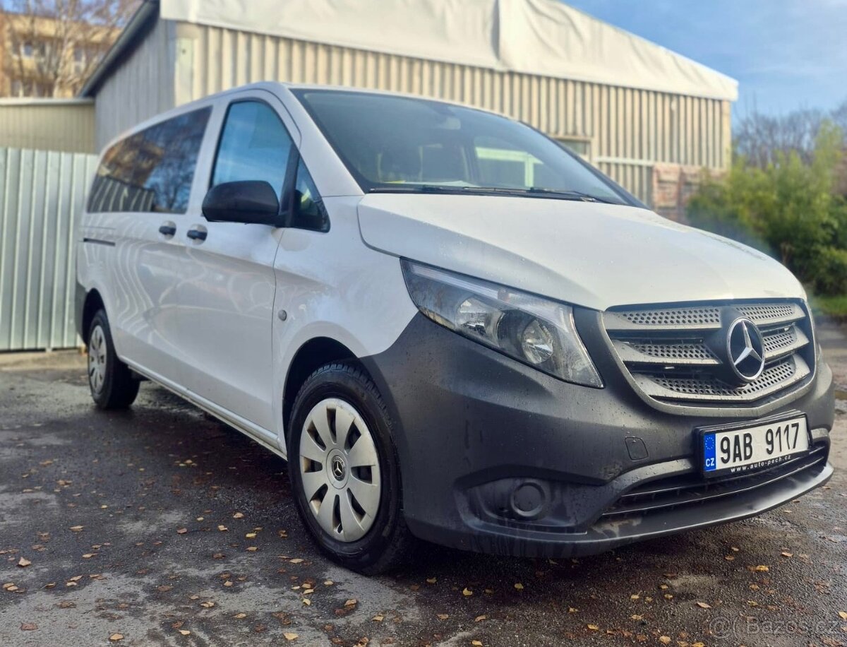 Mercedes-Benz Vito, 9 Míst, MANUÁL, Nové TURBO, 2018