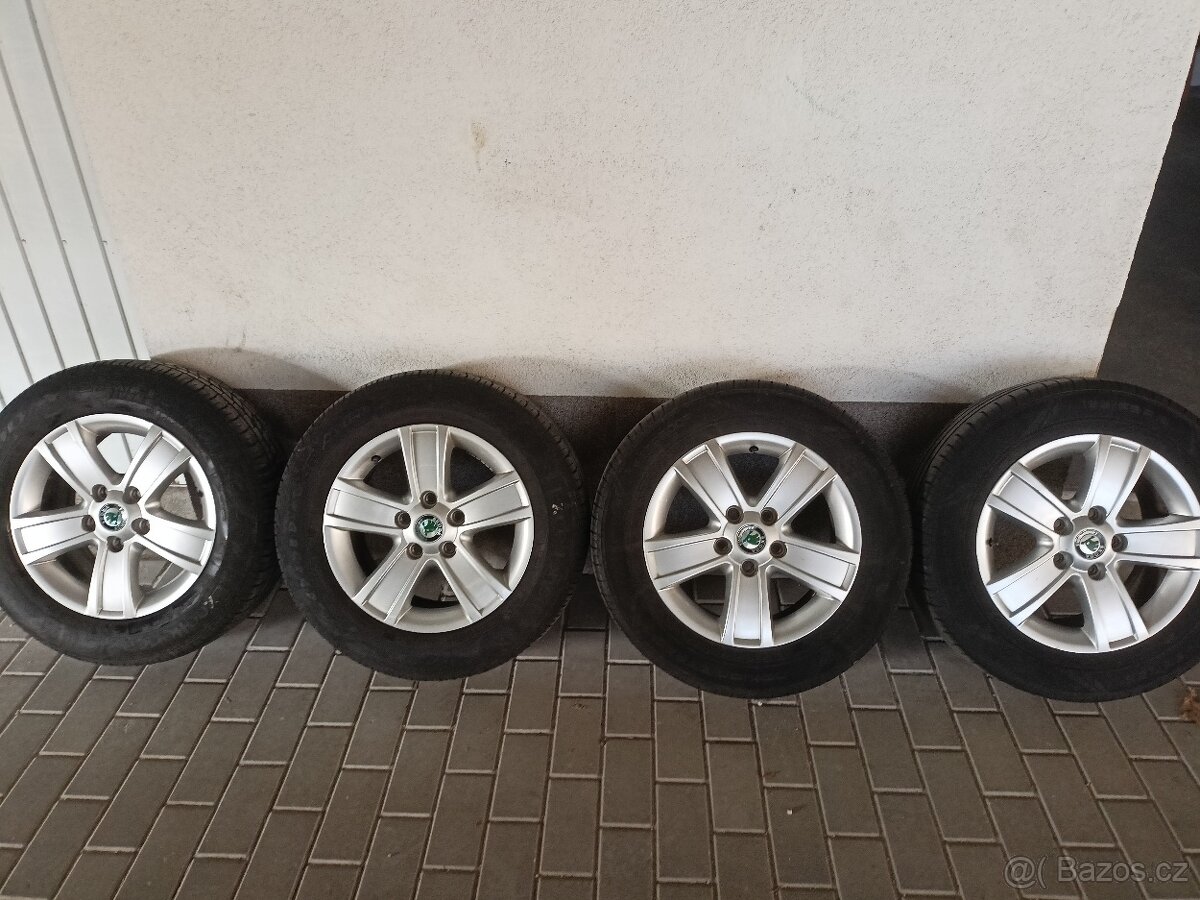 Originální ALU kola Škoda Pyxis 15"