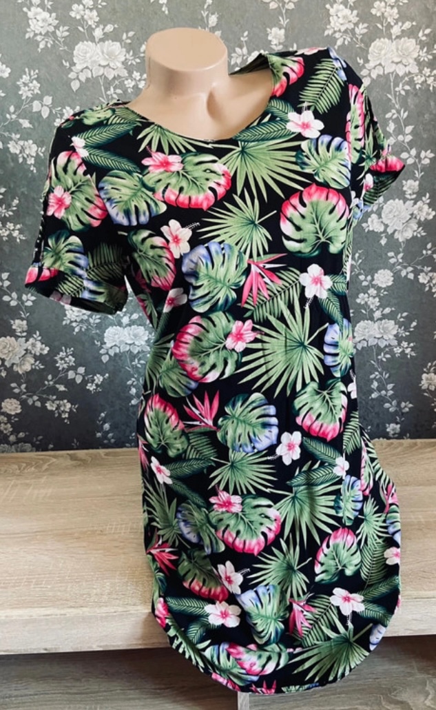 Dámské barevné šaty Esmara vel.38/40