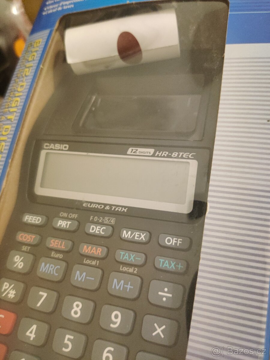 Kalkulačka Casio HR-8TEC s tiskem