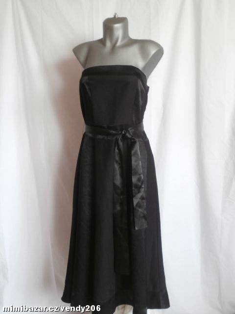 prodám černé společenské šaty vel.42 super stav