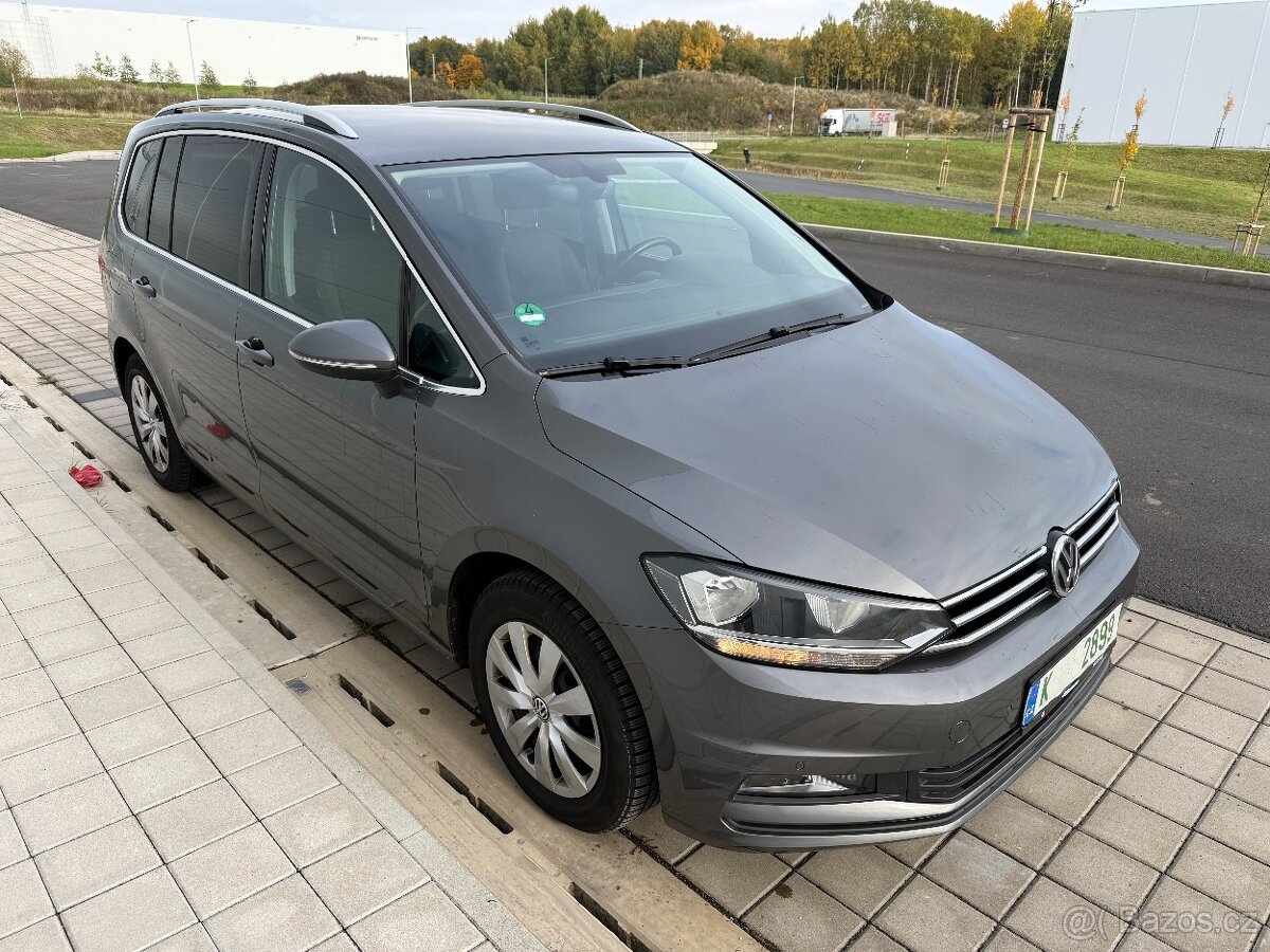 VW Touran III, rok 2016, 1.2TSI 81 kW, servis VW, 177.171 km