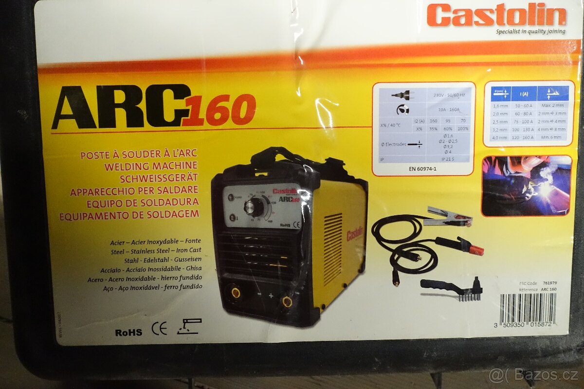 Svářečka CASTOLIN 160 ARC.