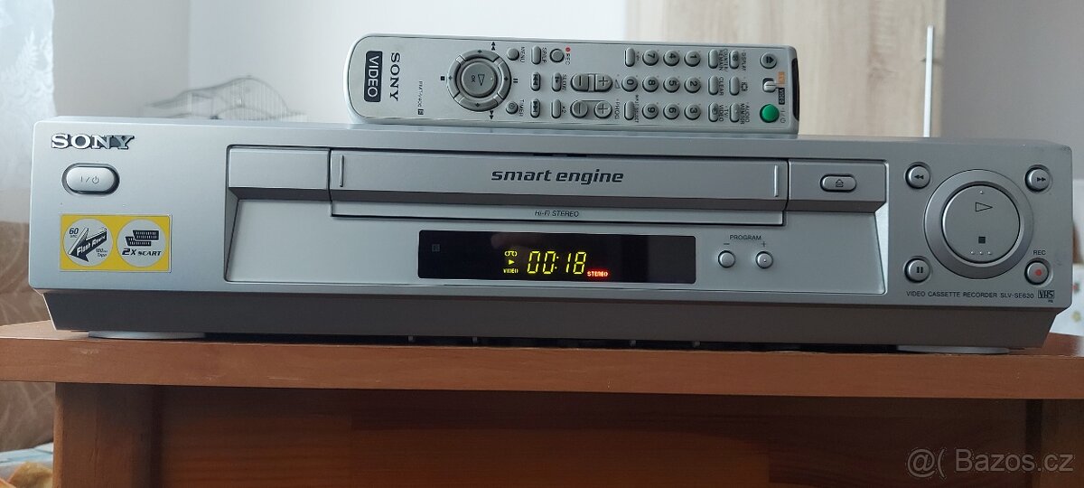VIDEOREKORDÉR SONY SLV-SE630N