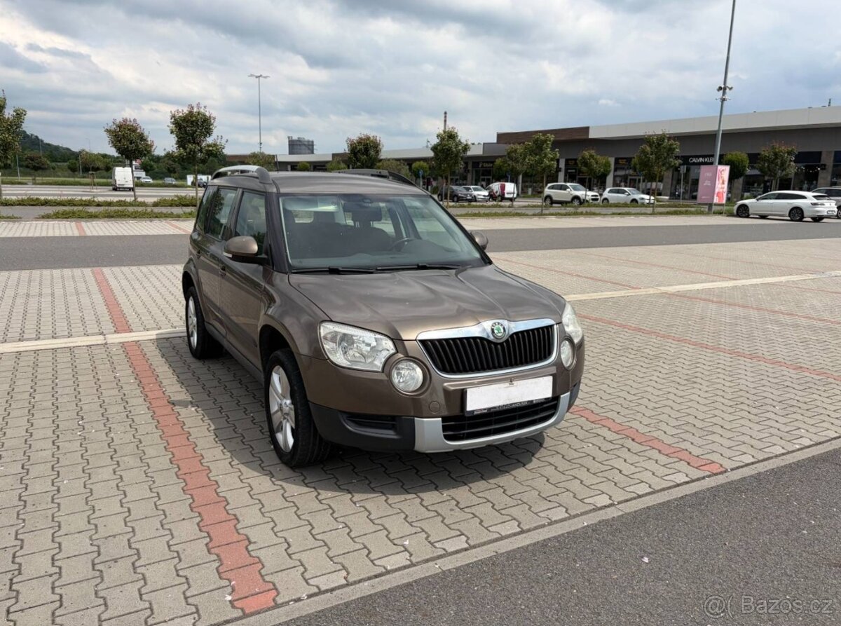 Škoda Yeti 2.0 TDi 81kw 4x4 ČR serviska