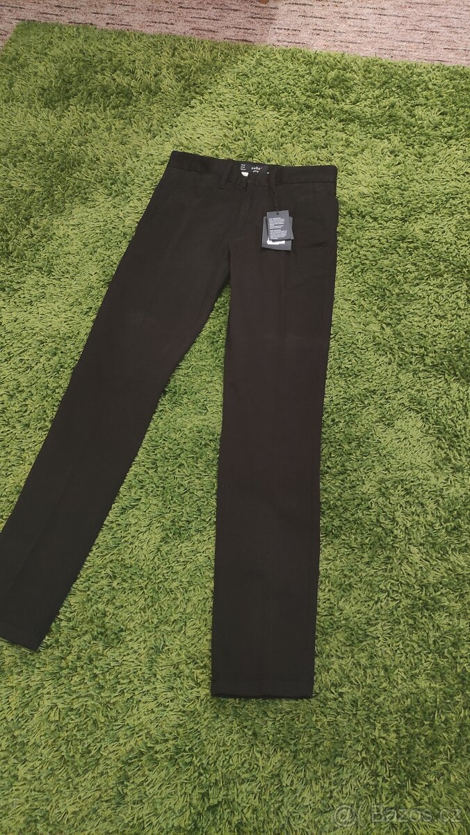 Pánské černé kalhoty Celio