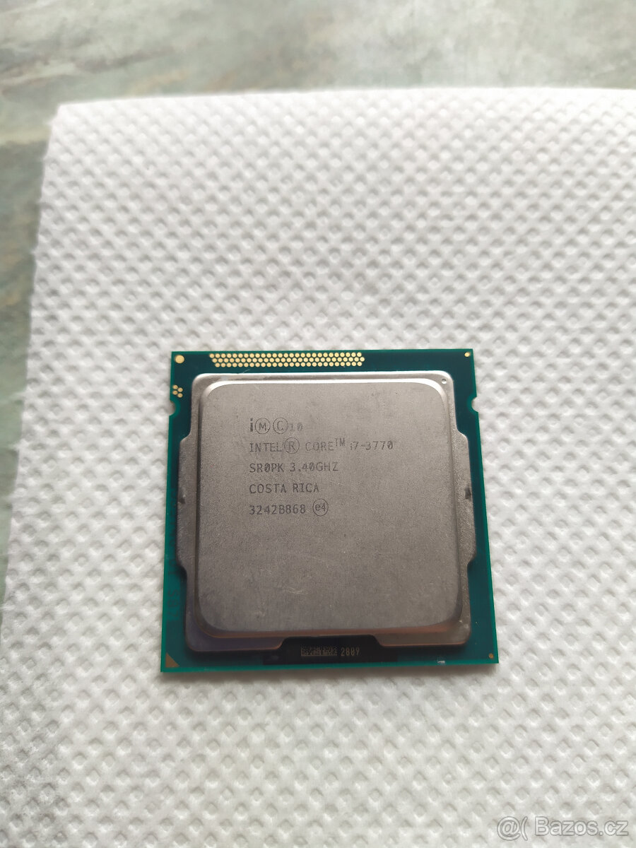 CPU Intel Core i7-3770 @ 3.40GHz