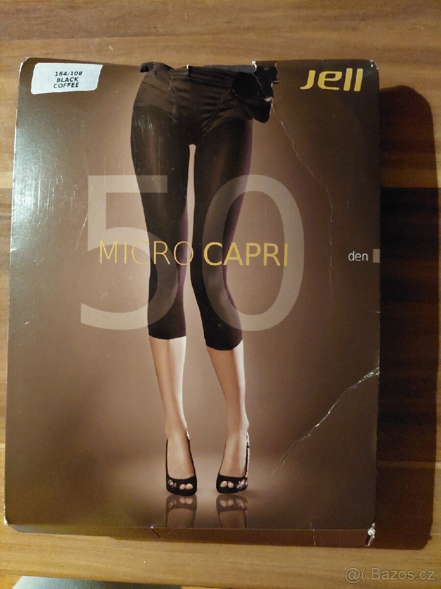 Punčocháče Capri tmavě hnědé vel.164
