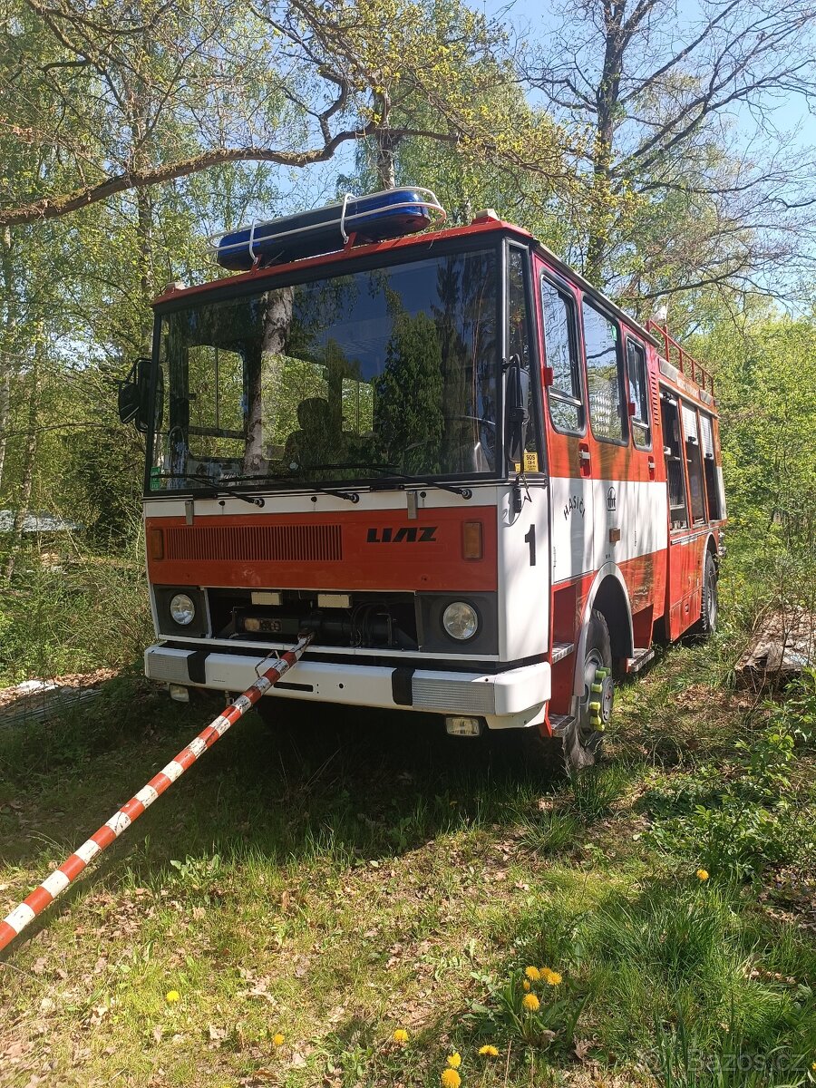 Hasičský automobil Liaz 101.860 CAS K 25