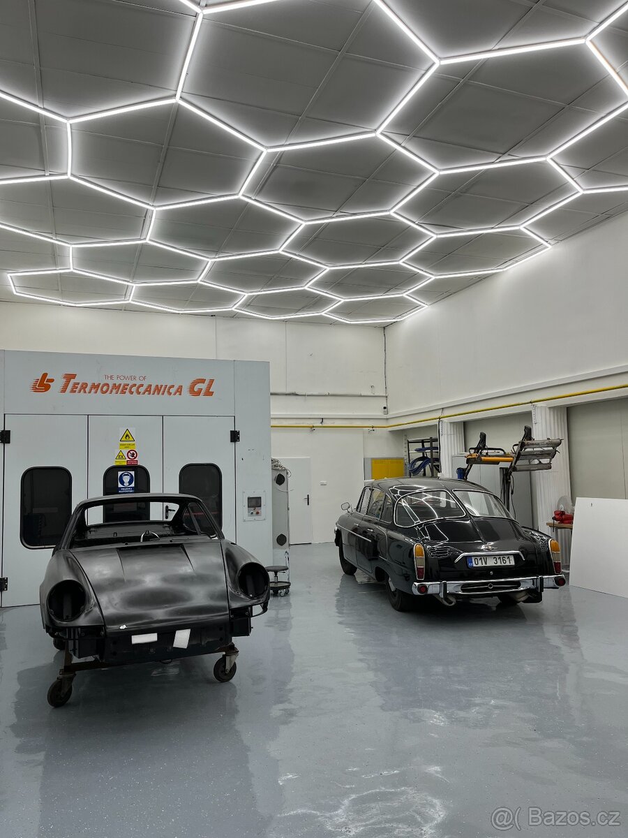 lakovna pouze pro veterány Škoda, Tatra, Porsche, Mercedes
