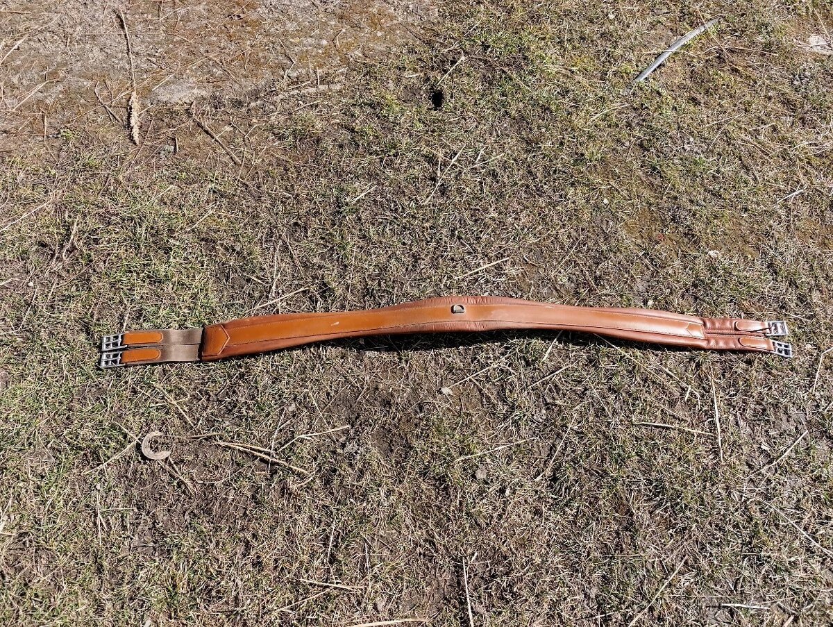 Kožený podbřišak 160