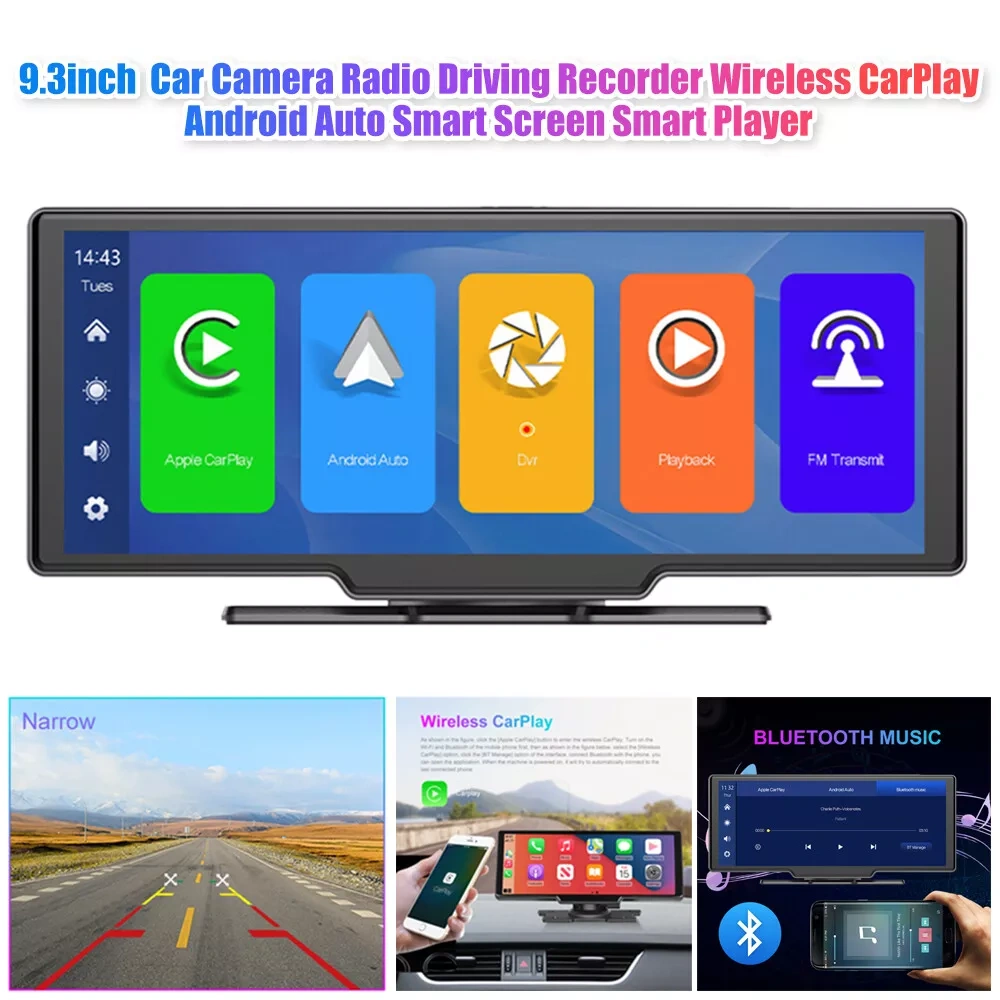 Autorádio s CarPlay / Android Auto / Bluetooth / FM – 2K