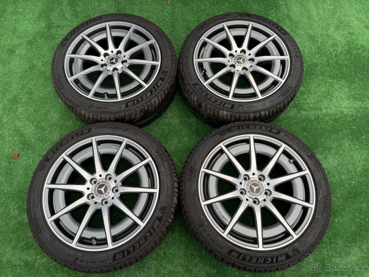 Originál alu kola Mercedes C43 AMG zimní zánovní