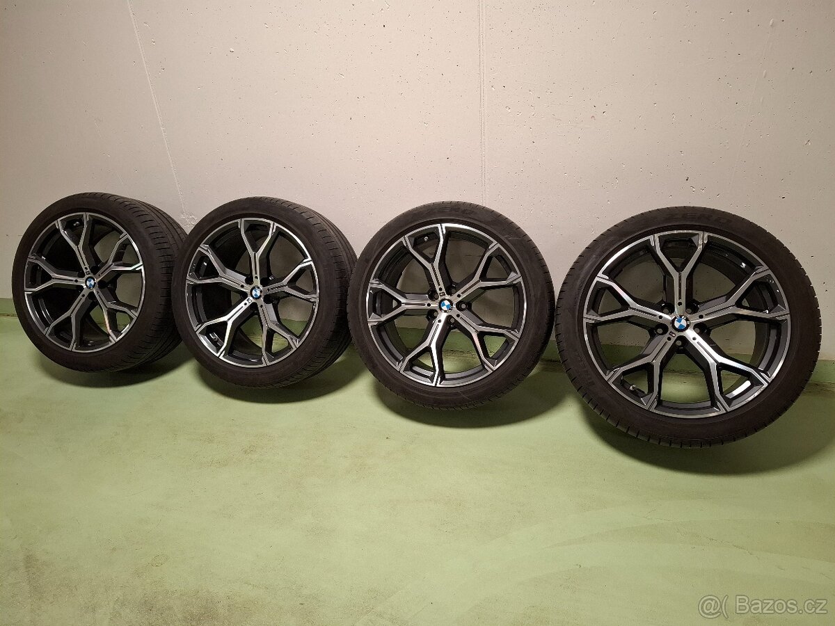 Originál letní sada 21" BMW G05, X5, X6 style 741M