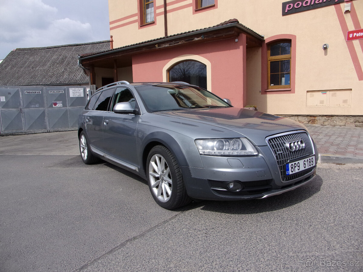 Audi A6 Allroad 3.0 TDI Quattro,xenony,tažné,kůže,serviska