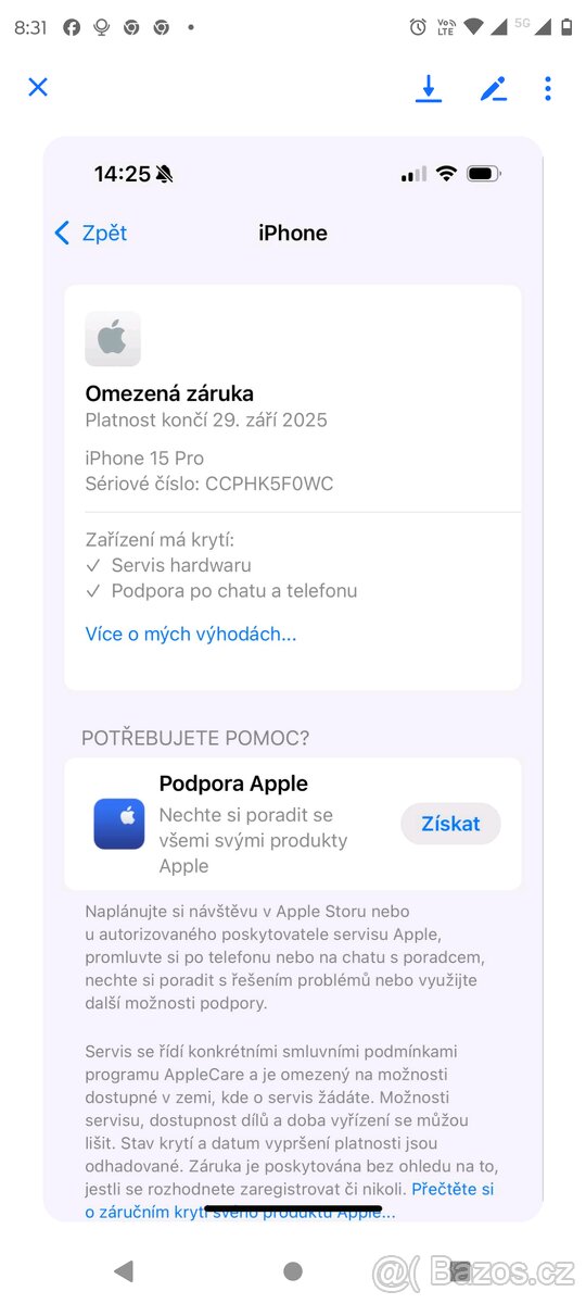 IPHONE 15 PRO 128