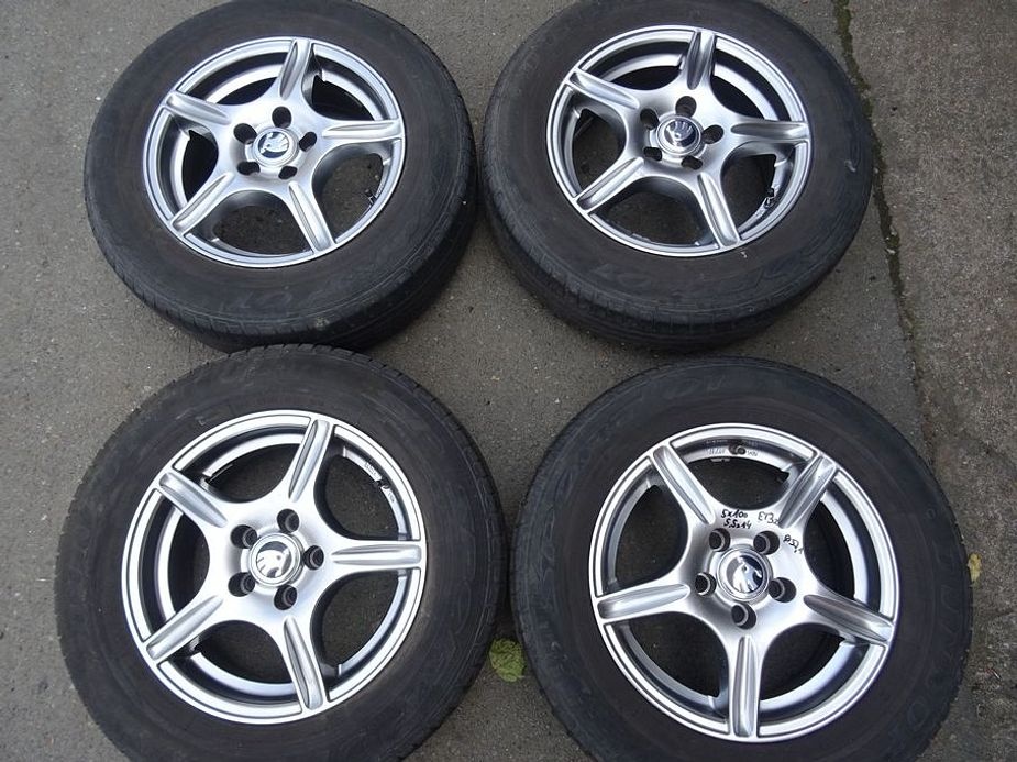 Alu disky na Škoda, 14", 5x100,ET 32, letní sada