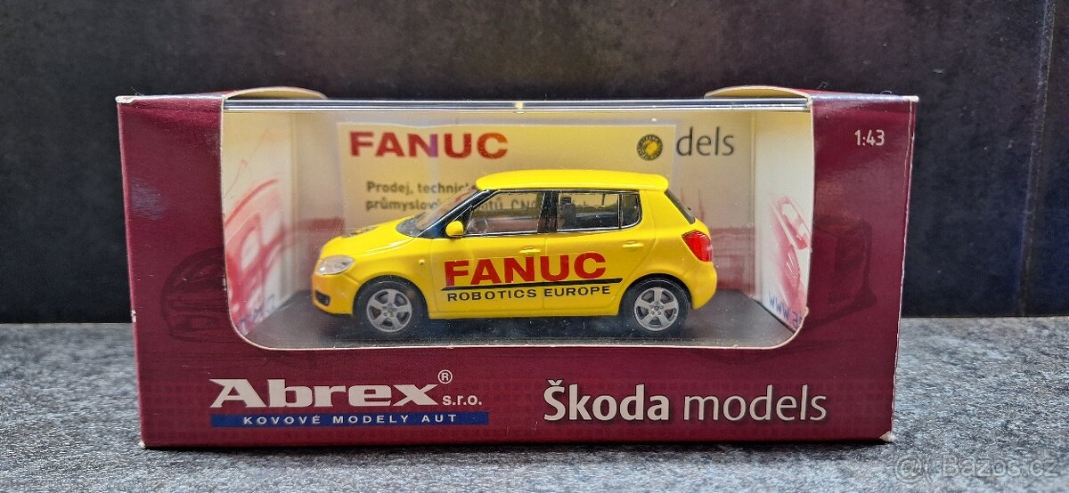 Škoda Fabia II Fanuc Robotic 1:43 Abrex