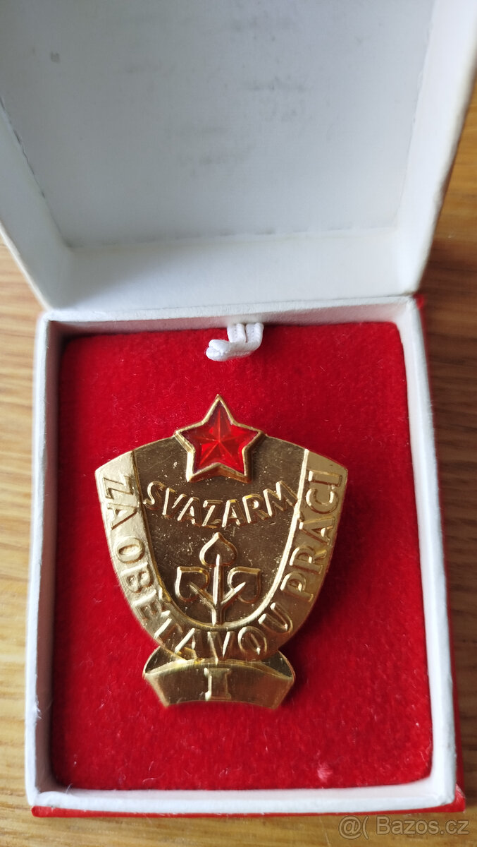 odznak Svazarmu za obětavou práci
