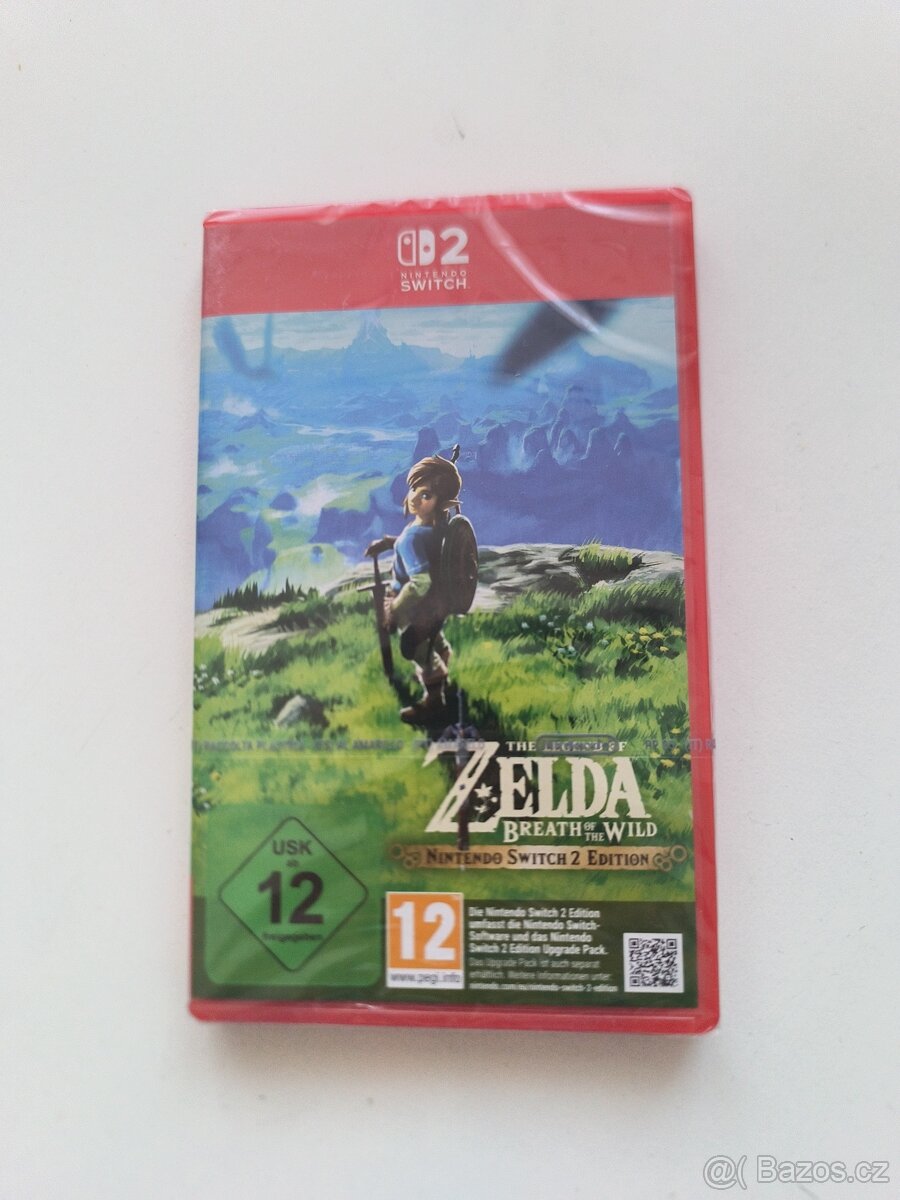 Zelda breath of the wild hra Nintendo switch 2