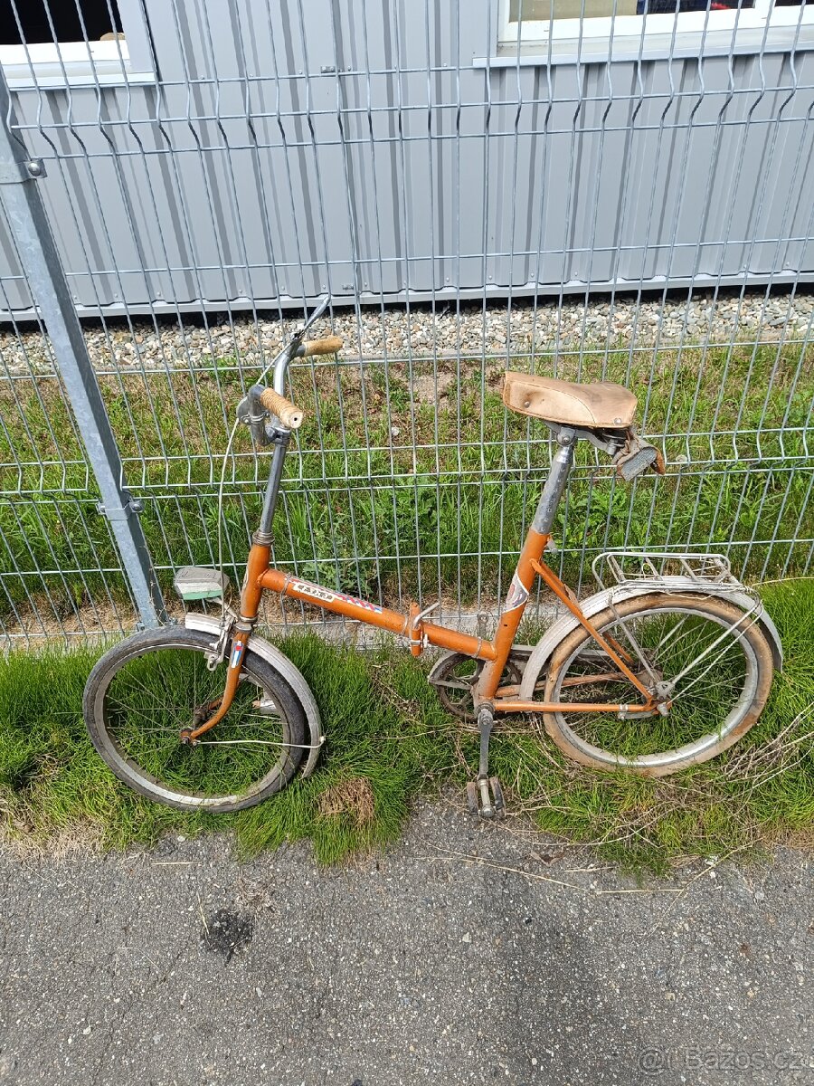 Prodám retro kolo zn. Eska, "skládačka"