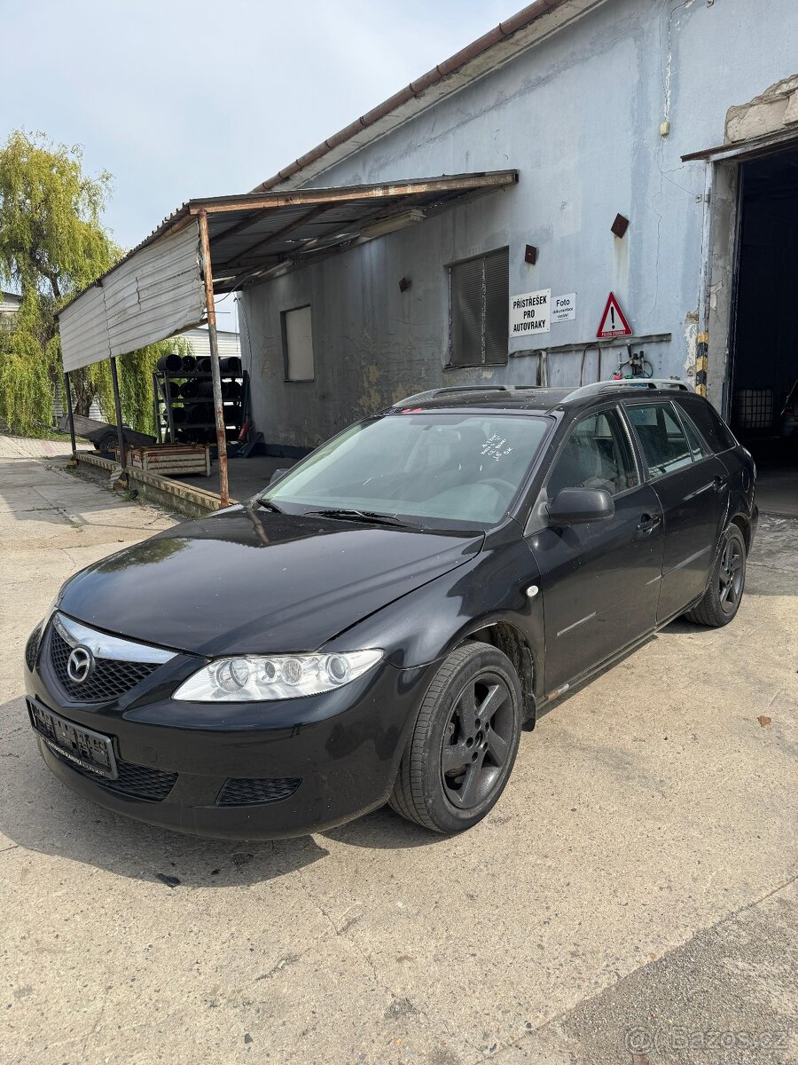 Náhradní díly - Mazda 6 1.8i 88kW r.v. 2004