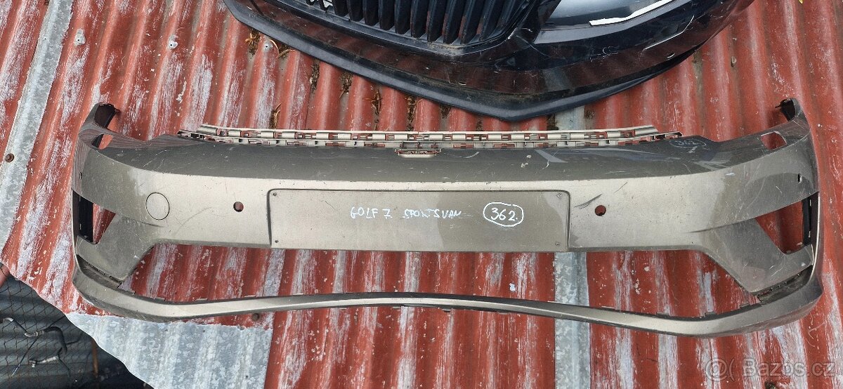 Predni naraznik vw golf sportsvan 510807221f