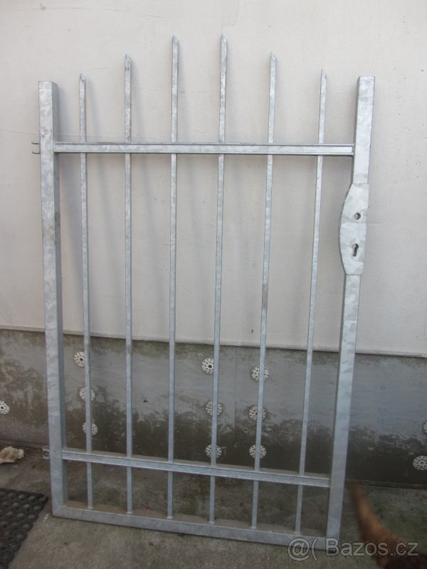 Zinkovaná branka- výprodej, poslední skladem