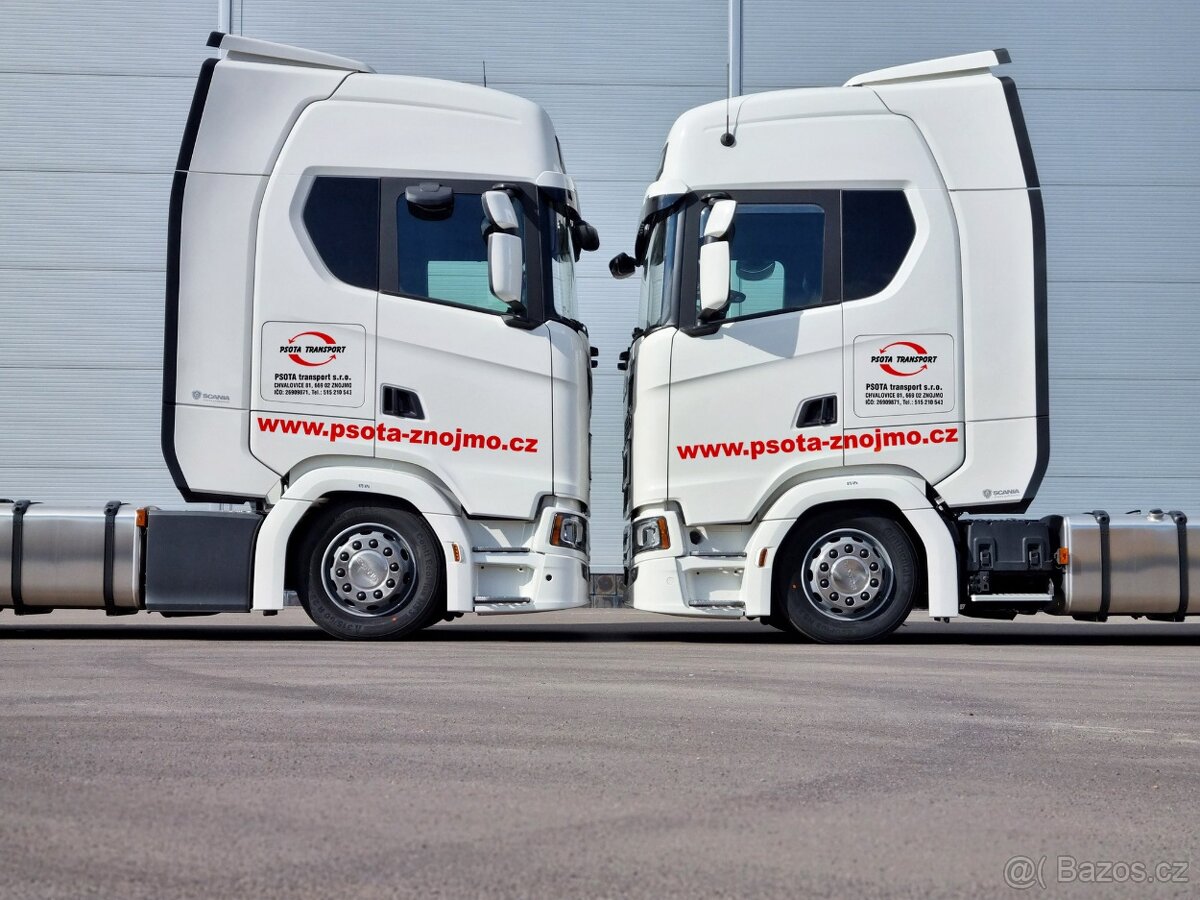 Řidič C+E SCANIA S460 Znojmo