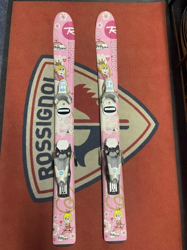 Dětské lyže Rossignol Princess 93cm po servisu
