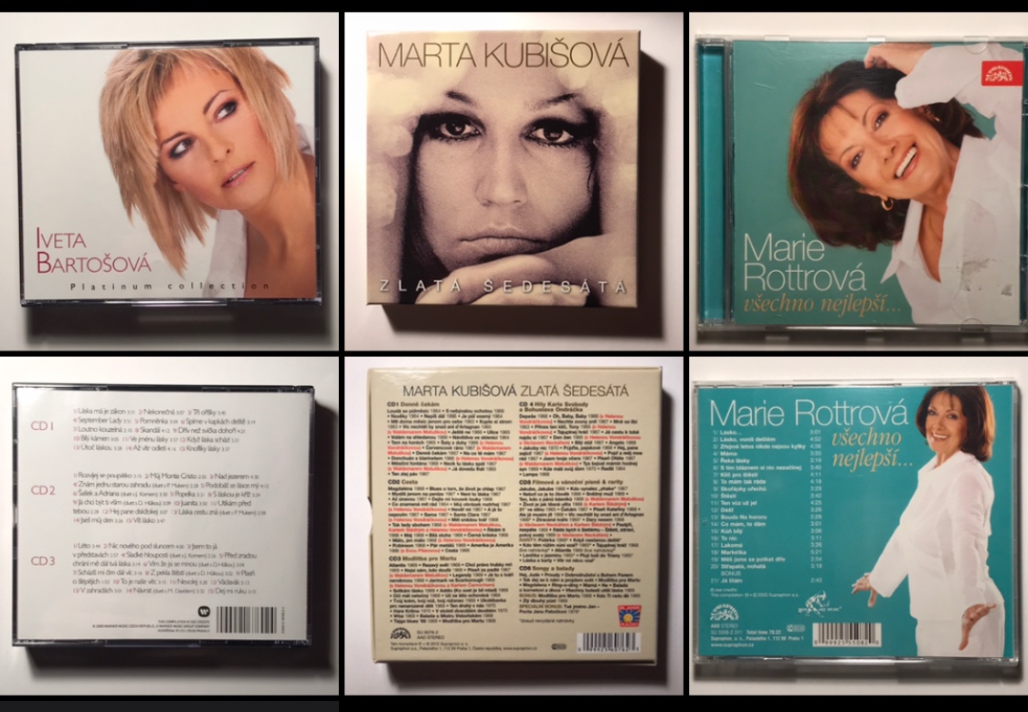CD Iveta Bartošová • Marta Kubišová • Marie Rottrová